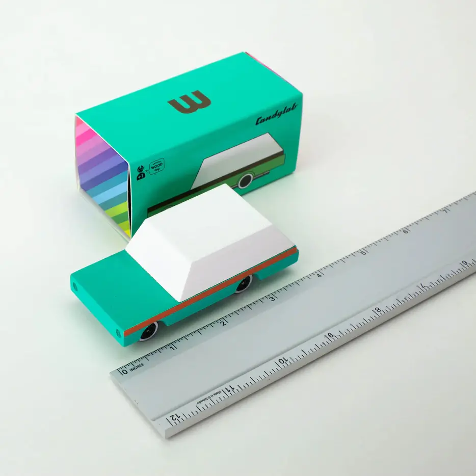 Candylab Candycar Teal Wagon - Afbeelding 4
