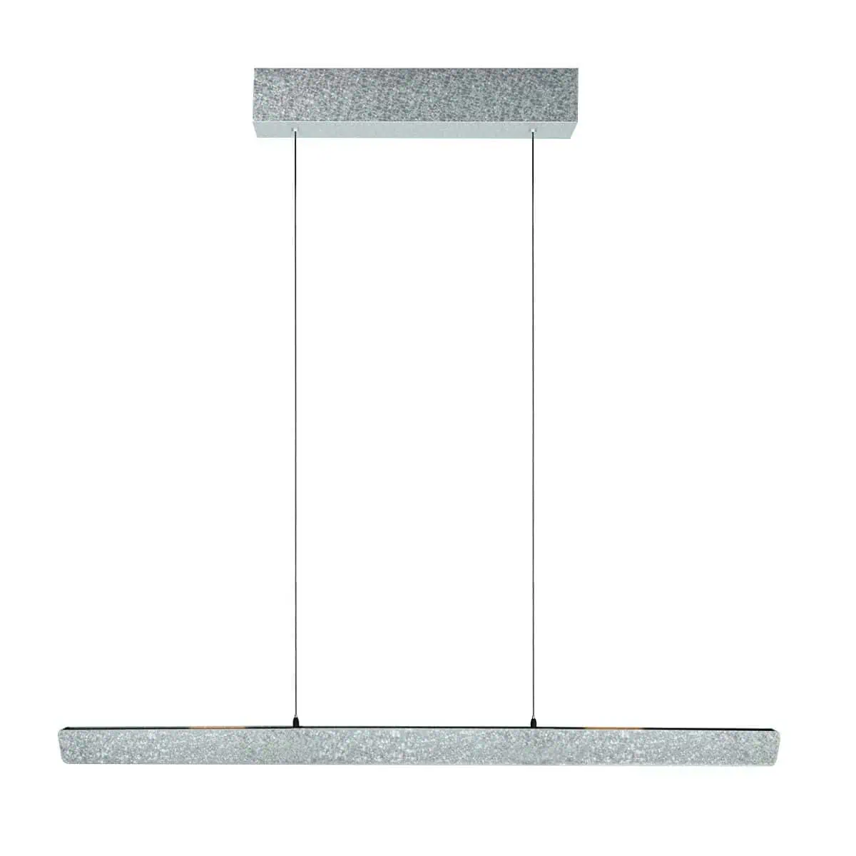 Champagne-staal kleurige hanglamp Fluxy 4189ST et cable lift 120cmwn - Afbeelding 2