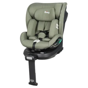 Ding Autostoel 360° Isofix met steunpoot Fynn 40-150 cm groen
