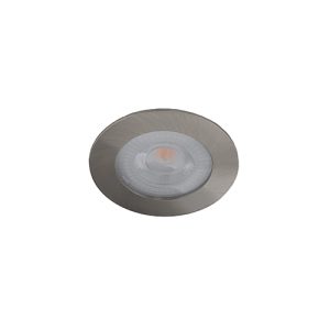 Donna LED meubelspot keukenspot 3Watt rond NIKKEL – Extreem laag 15mm dimbaar