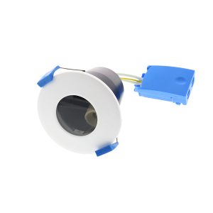 Fire rated inbouwspot armatuur GU10 rond WIT IP65 – brandvertragend