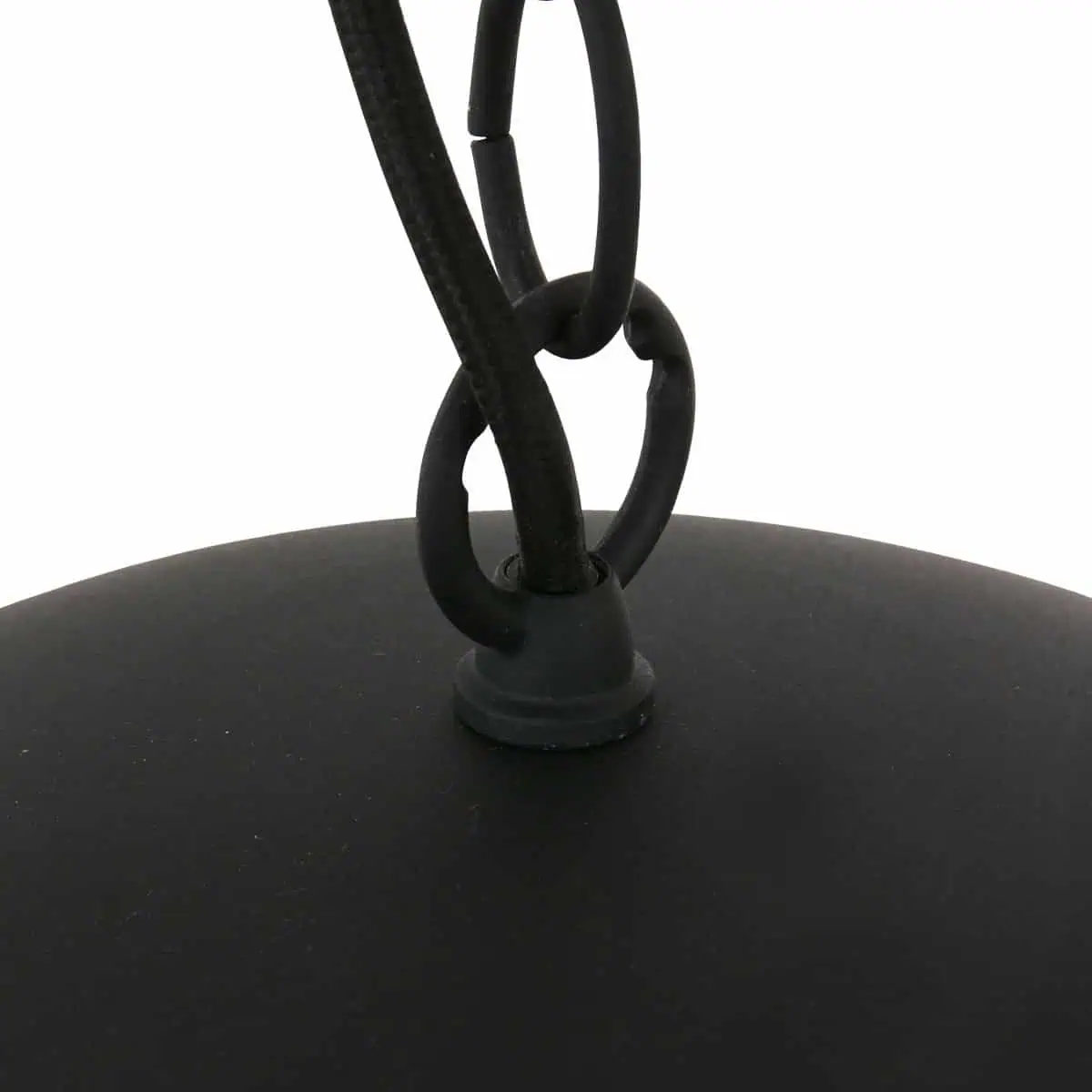 Hanglamp Semicirkel 2556ZW Zwart 2 lichts met E27 fitting - Afbeelding 8
