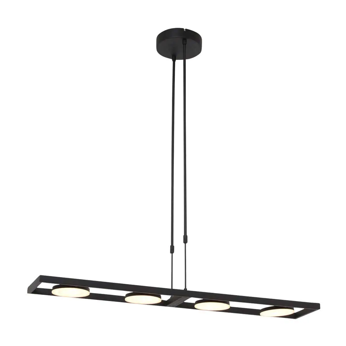 Hanglamp Soleil 3516ZW zwart 4000 Lumen - Afbeelding 2