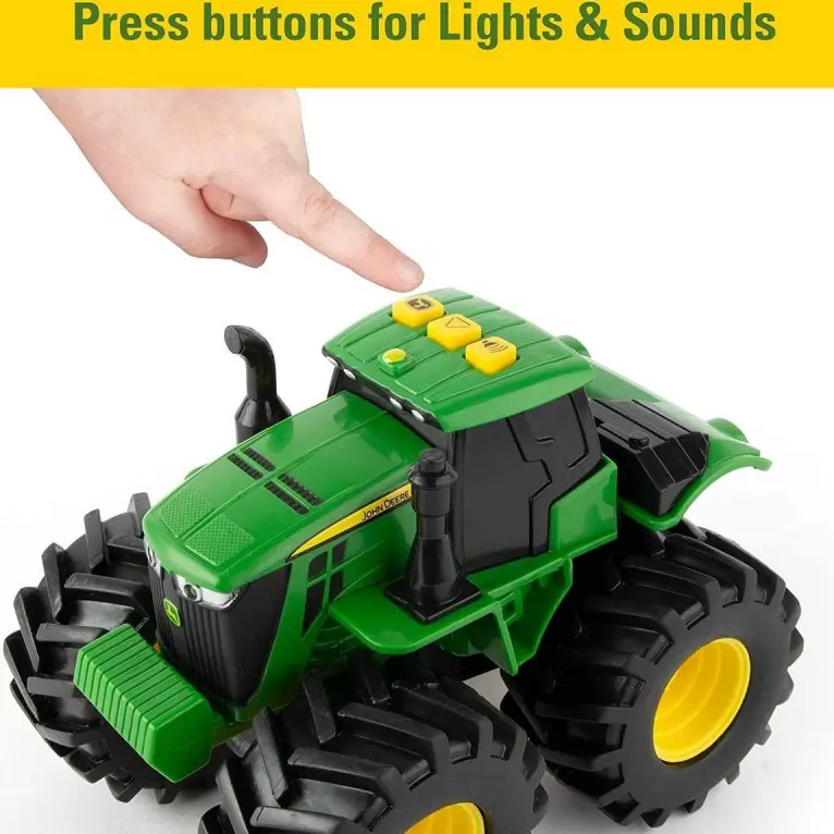 John Deere Monster Tractor licht + geluid - Afbeelding 4