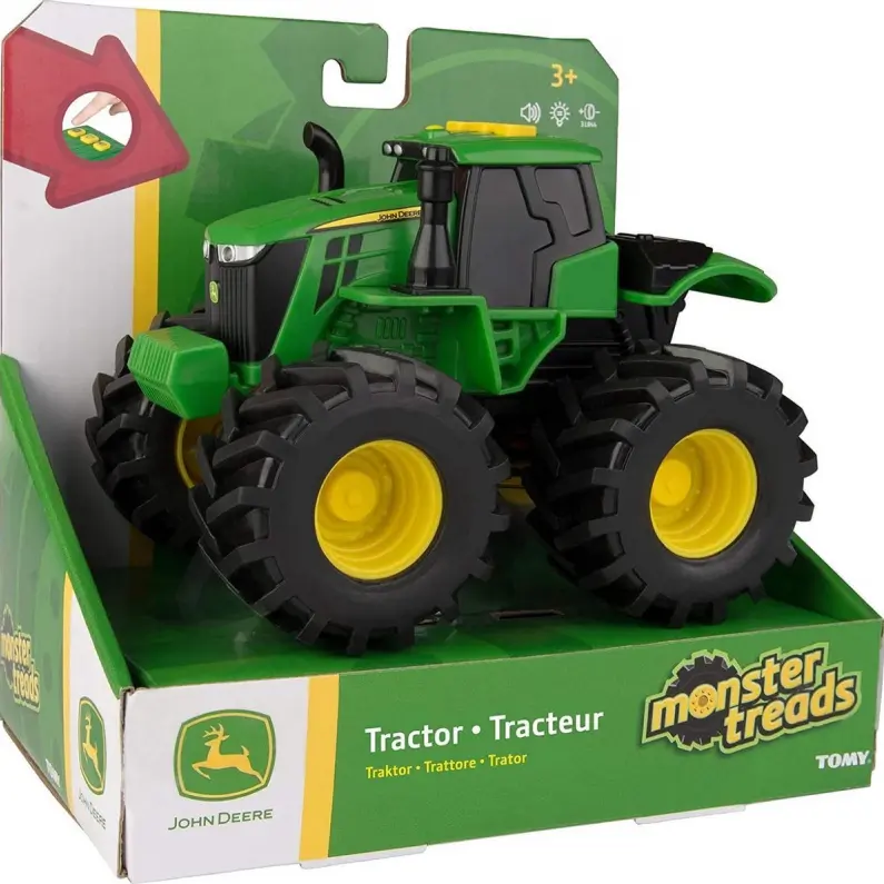 John Deere Monster Tractor licht + geluid - Afbeelding 6