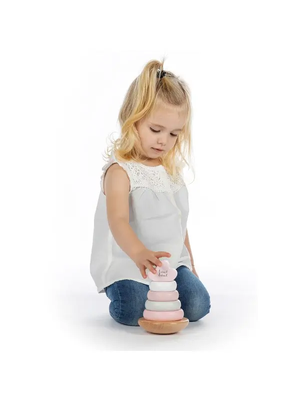 Label Label Stapeltoren Roze - Afbeelding 3