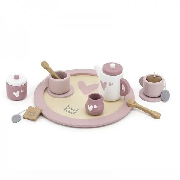Label Label Thee set roze