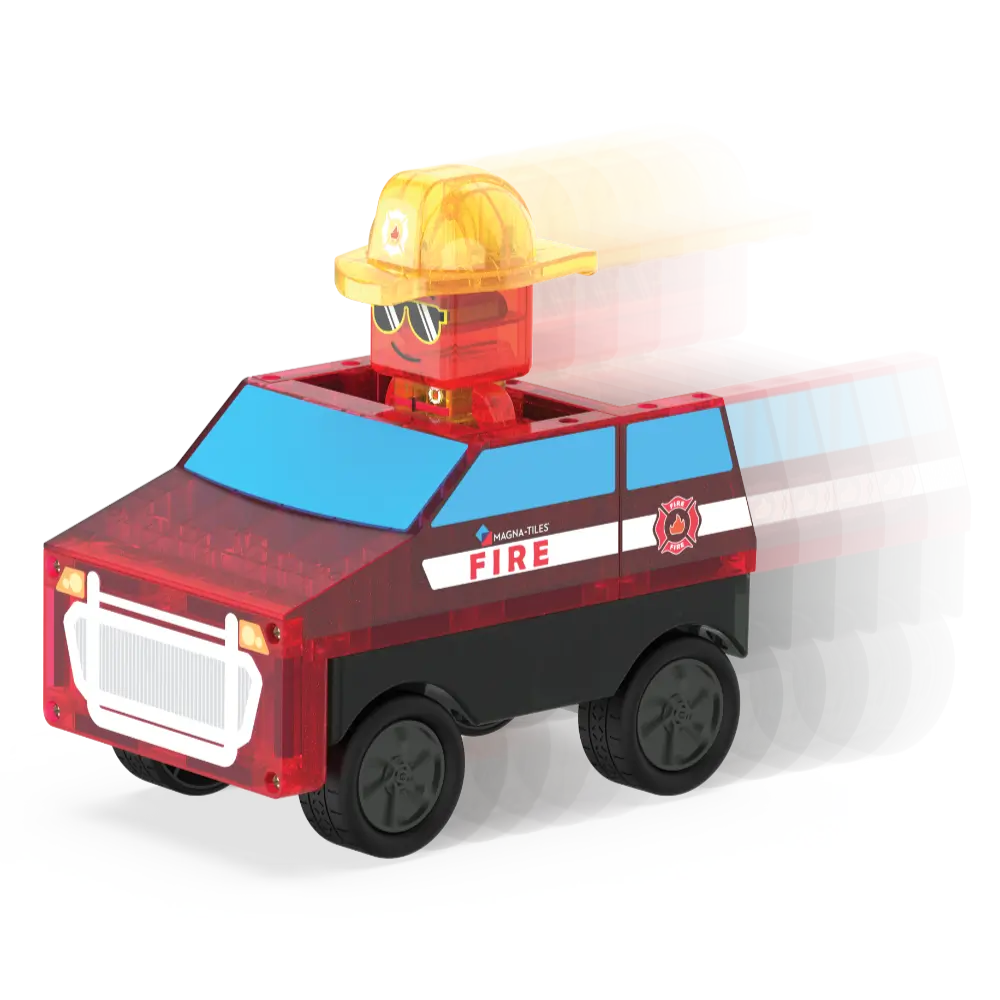 Magna-Tiles Fire Rescue 27 stuks - Afbeelding 5