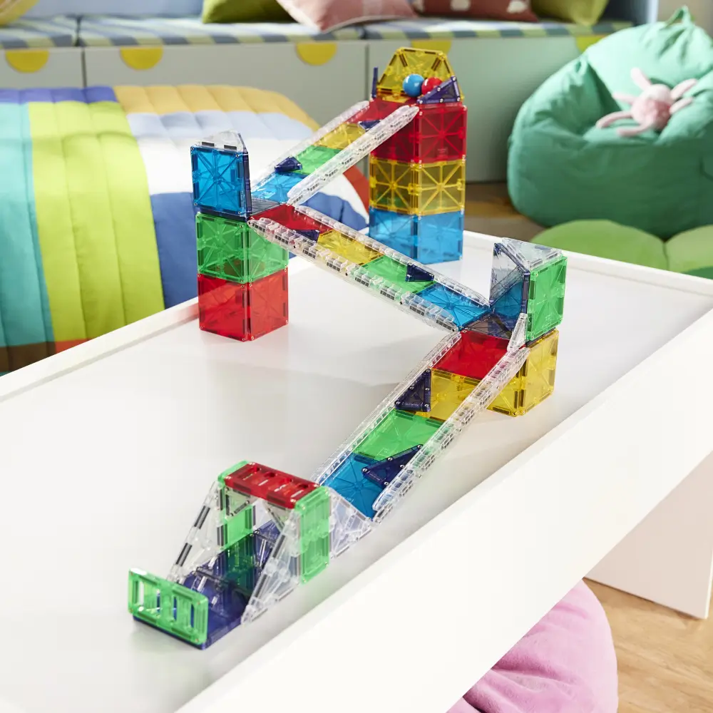 Magna-Tiles Rail Racers Deluxe 90 stuks - Afbeelding 4