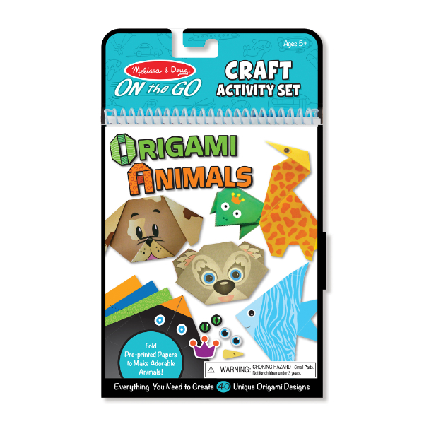 Melissa & Doug Dieren origami activiteiten set - Afbeelding 3