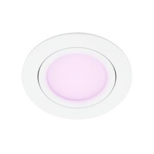 Mondo ondiepe inbouwspot – White & Color – rond WIT 8Watt IP65 – Zigbee 3