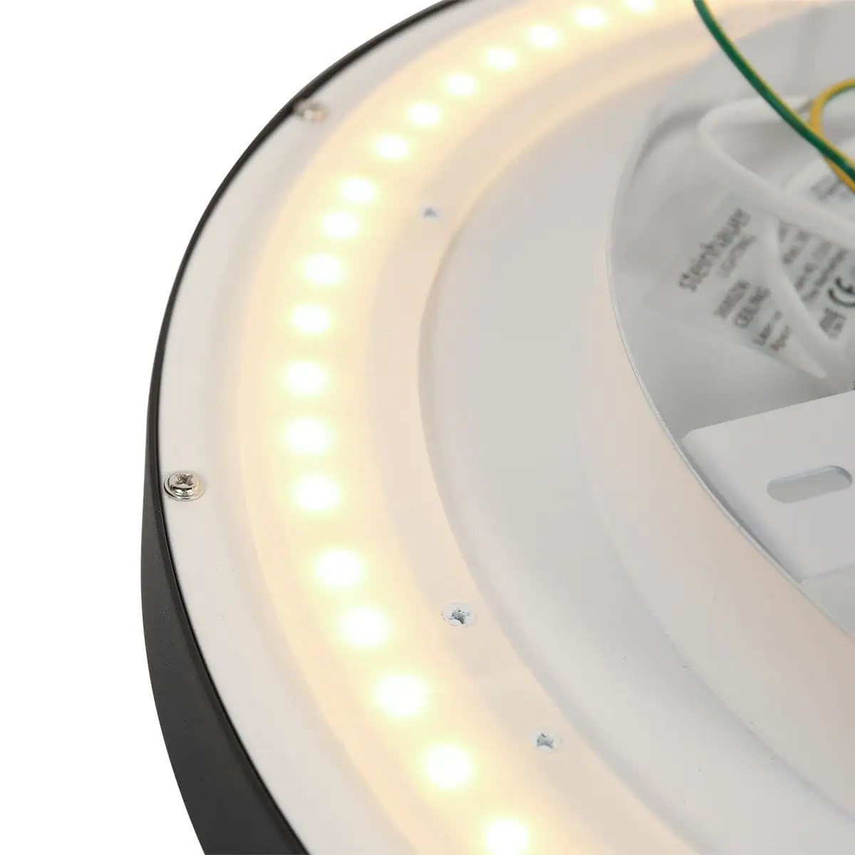 Plafondlamp Flady 3685ZW zwart Ø40 - Afbeelding 5