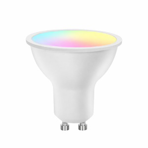 Smart GU10 Zigbee lamp 5W – RGB + CCT (warm & koel wit)