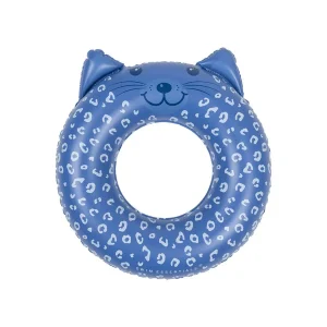 Swim Essentials Dierenzwemband Leopard Blauw 55 cm