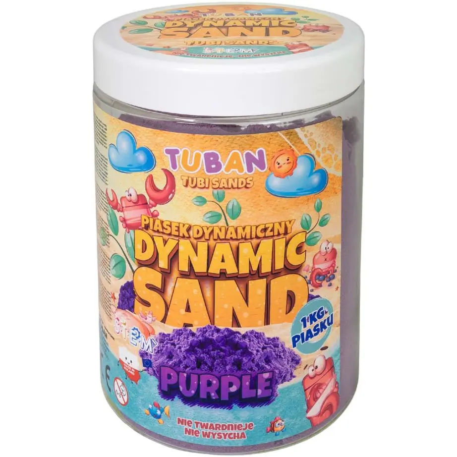 Tuban Dynamic Sand 1 kilo Paars - Afbeelding 2