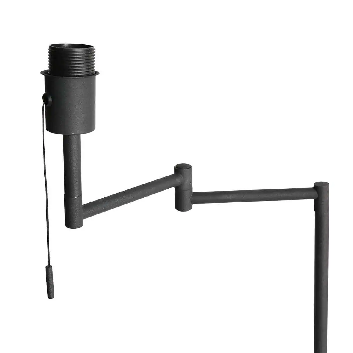 Vloerlamp Bella 3887ZW met gele fluweelachtige lampenkap - Afbeelding 4