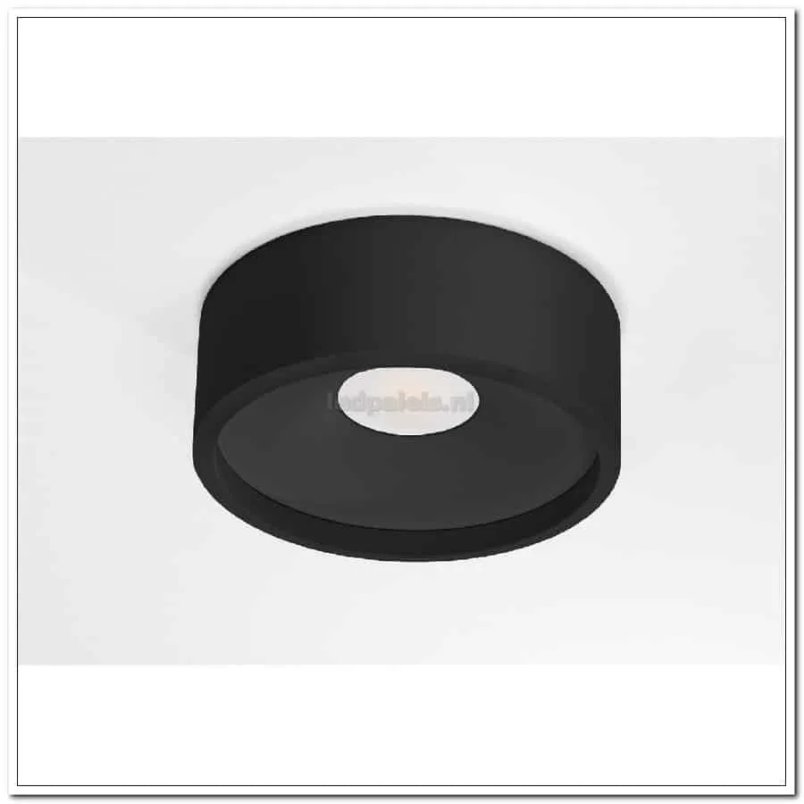 PL zwart “Orlando” Ø14cm 5h LED 10W 2700K 1000lm - Afbeelding 4