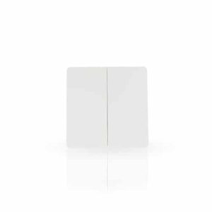 Wifi draadloos dubbele afstandsbediening/dimschakelaar Novo WIT
