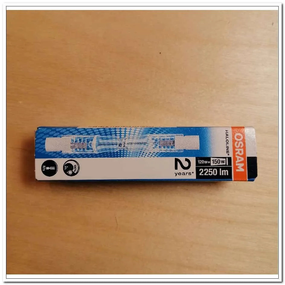 Osram Haloline/staafhalogeen ECO 230V 120W kort 78mm R7s 15-64695ES - Afbeelding 3