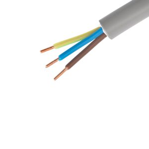 Buitenkabel / grondkabel YMVK rond 3×2.5mm² GRIJS